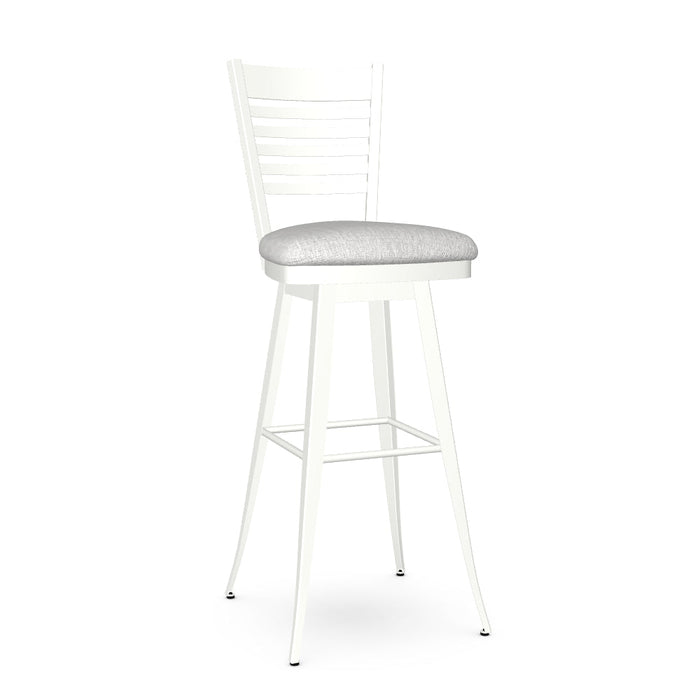 Edwin Swivel Spectator Stool - Upholstered