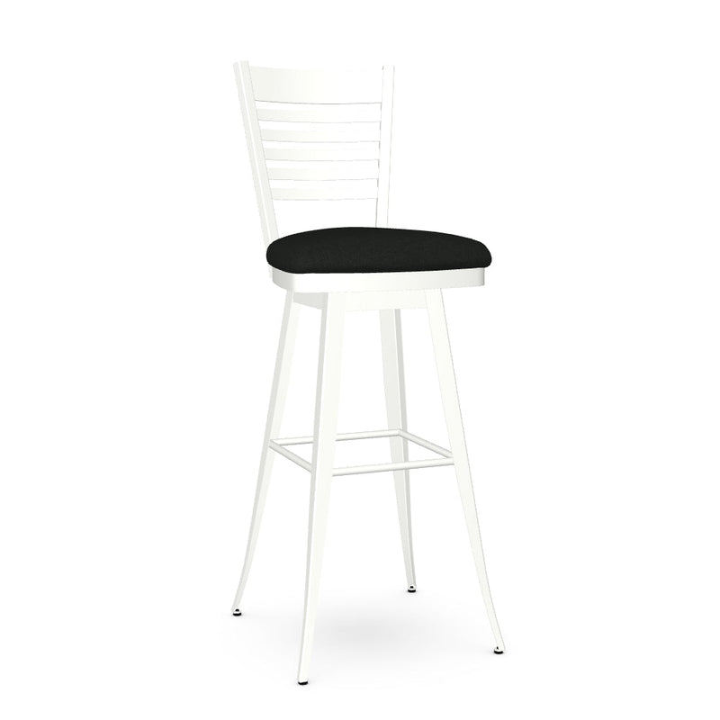 Edwin Swivel Spectator Stool - Upholstered