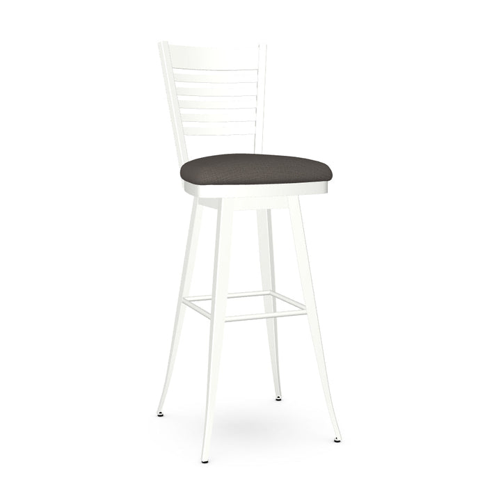 Edwin Swivel Spectator Stool - Upholstered