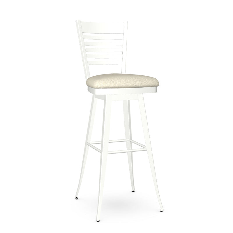 Edwin Swivel Spectator Stool - Upholstered