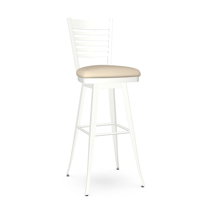Edwin Swivel Spectator Stool - Upholstered