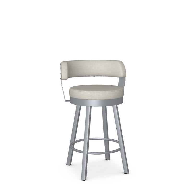 Russell Swivel Counter Stool -Upholstered