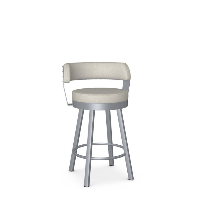 Russell Swivel Counter Stool -Upholstered