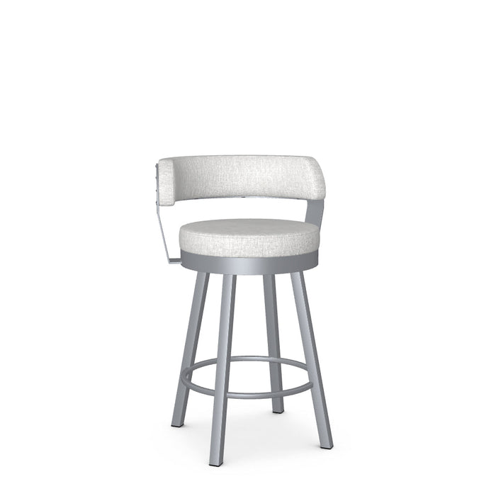 Russell Swivel Counter Stool -Upholstered