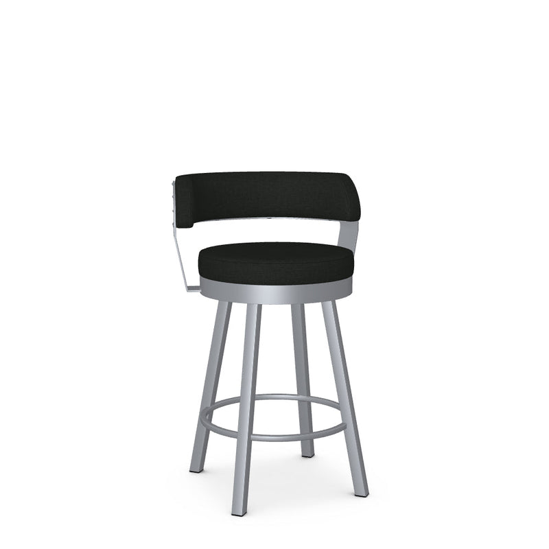 Russell Swivel Counter Stool -Upholstered