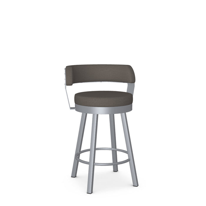 Russell Swivel Counter Stool -Upholstered