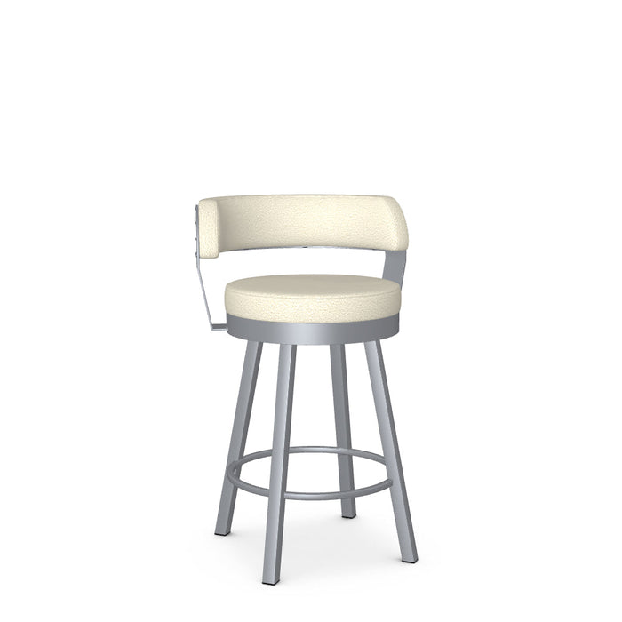 Russell Swivel Counter Stool -Upholstered