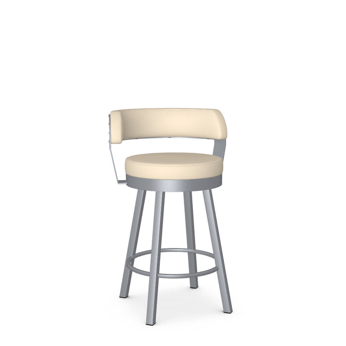 Russell Swivel Counter Stool -Upholstered