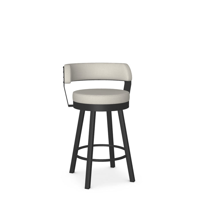Russell Swivel Counter Stool -Upholstered