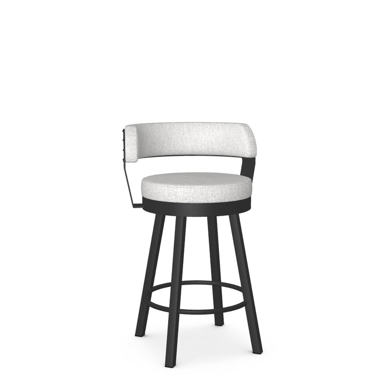Russell Swivel Counter Stool -Upholstered