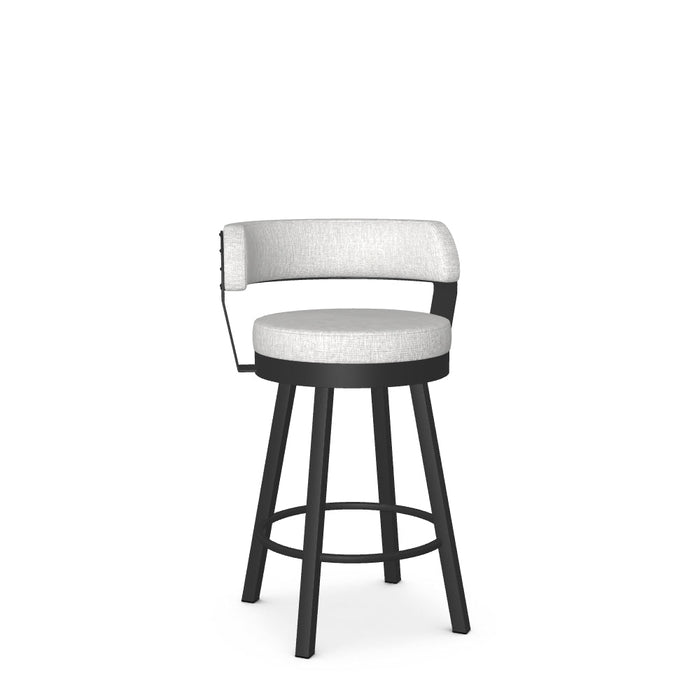 Russell Swivel Counter Stool -Upholstered