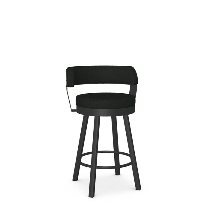 Russell Swivel Counter Stool -Upholstered