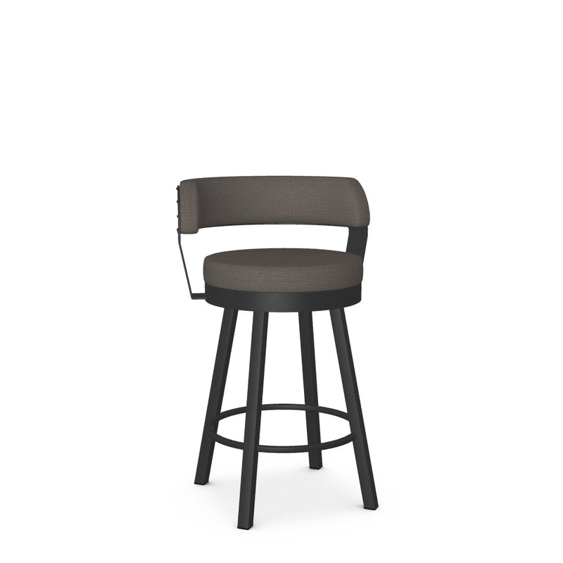 Russell Swivel Counter Stool -Upholstered