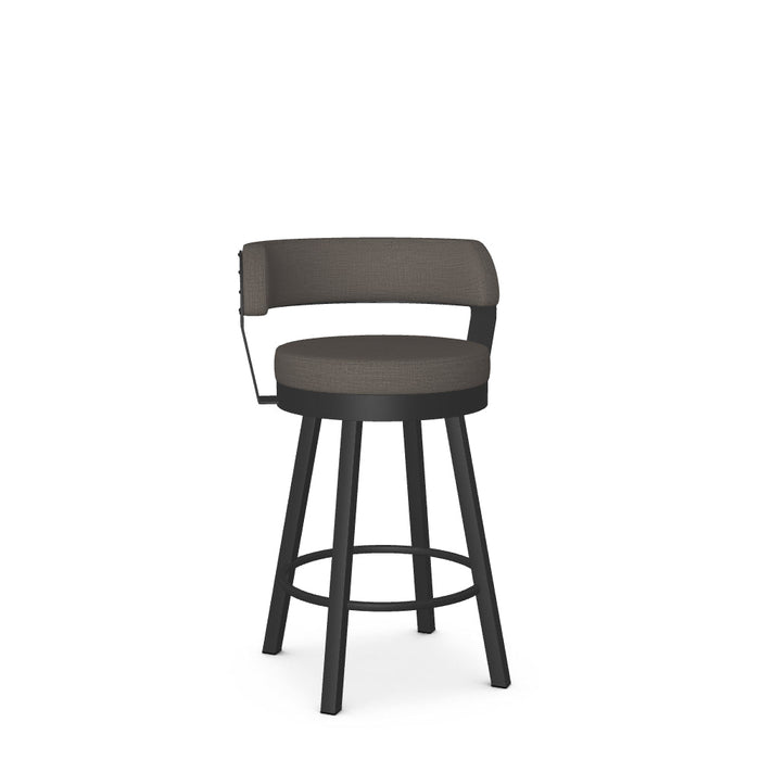 Russell Swivel Counter Stool -Upholstered