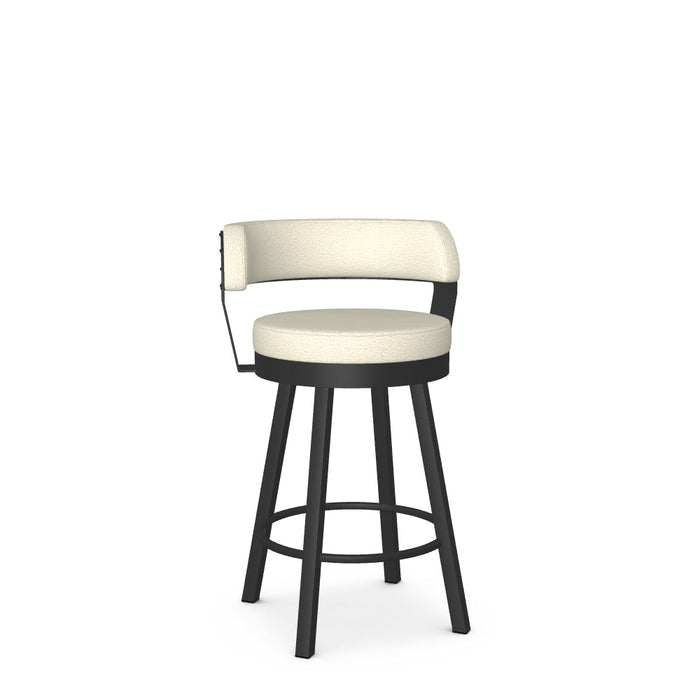 Russell Swivel Counter Stool -Upholstered