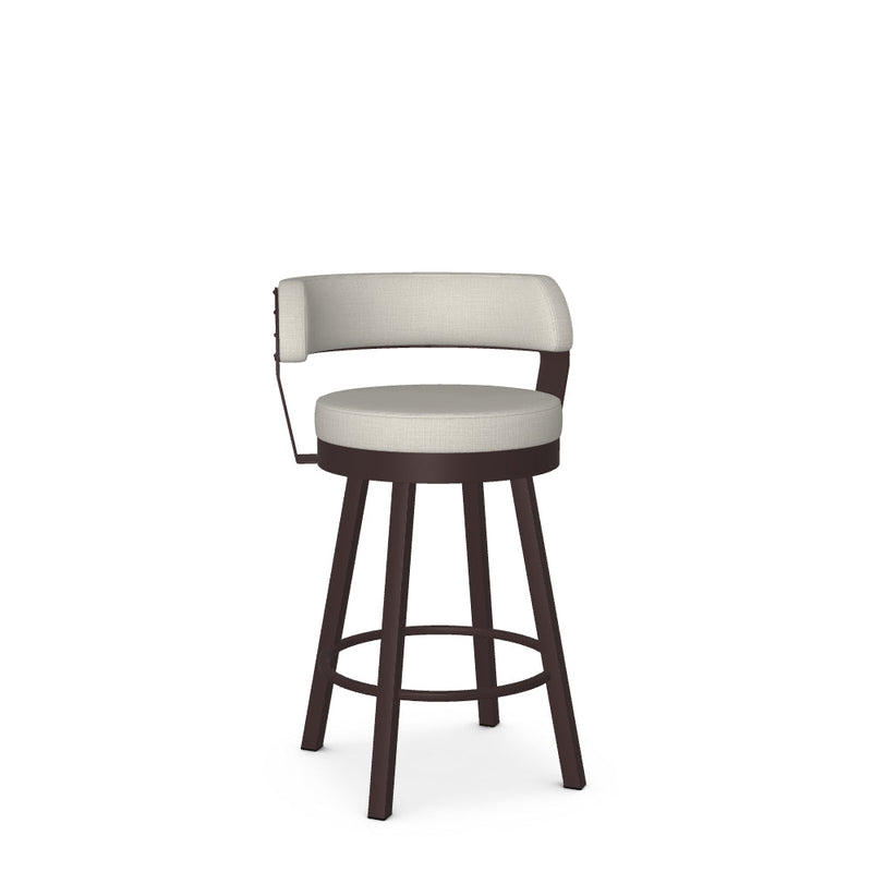 Russell Swivel Counter Stool -Upholstered