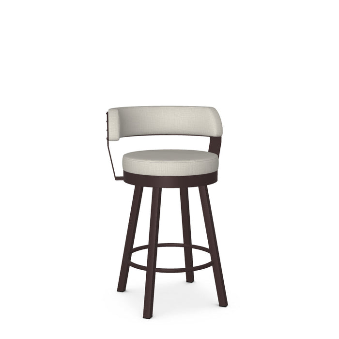 Russell Swivel Counter Stool -Upholstered