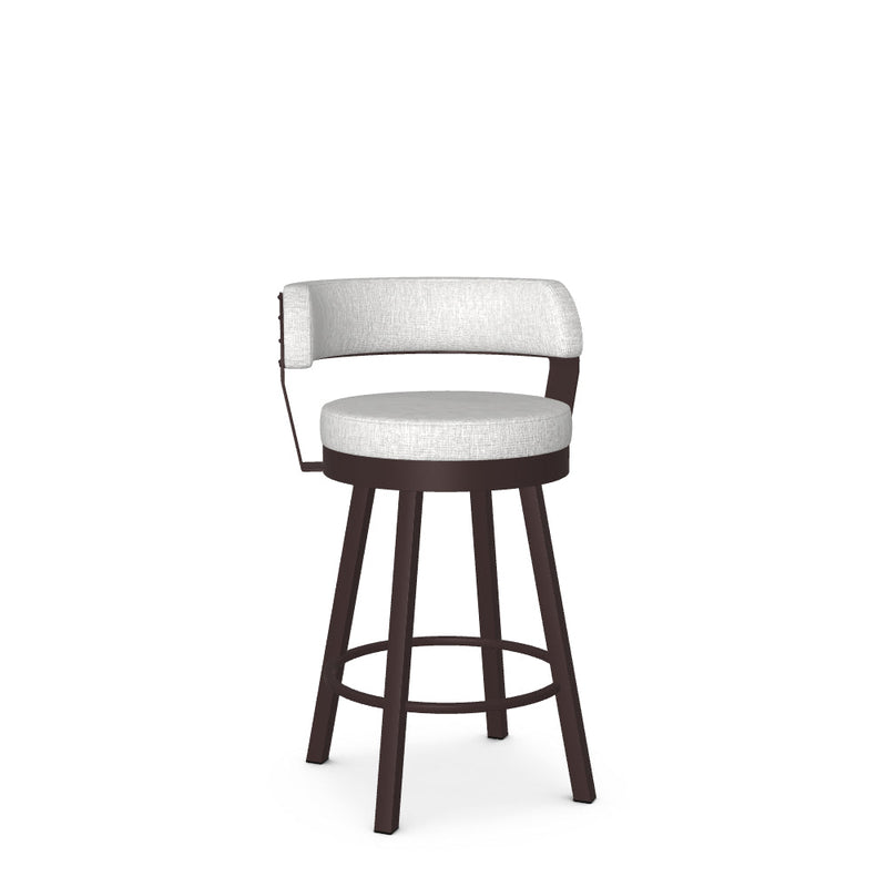 Russell Swivel Counter Stool -Upholstered