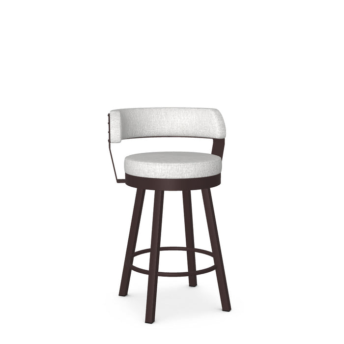 Russell Swivel Counter Stool -Upholstered