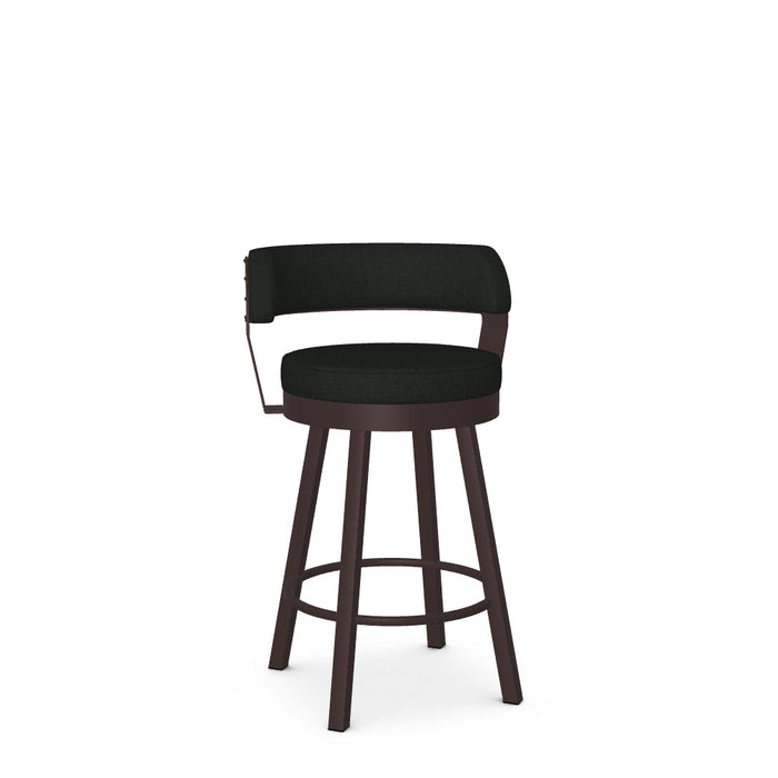 Russell Swivel Counter Stool -Upholstered