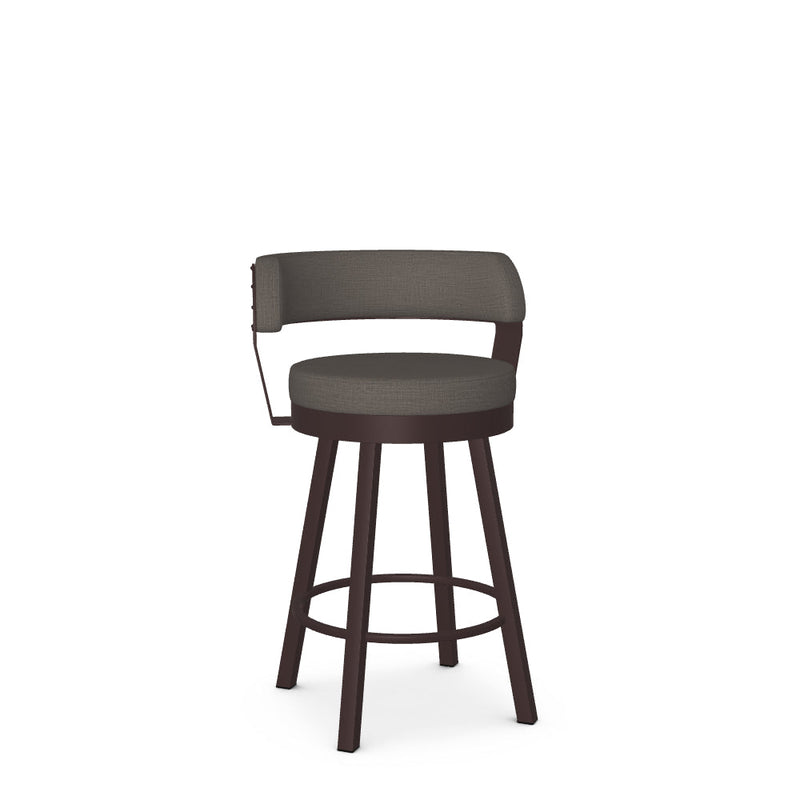 Russell Swivel Counter Stool -Upholstered