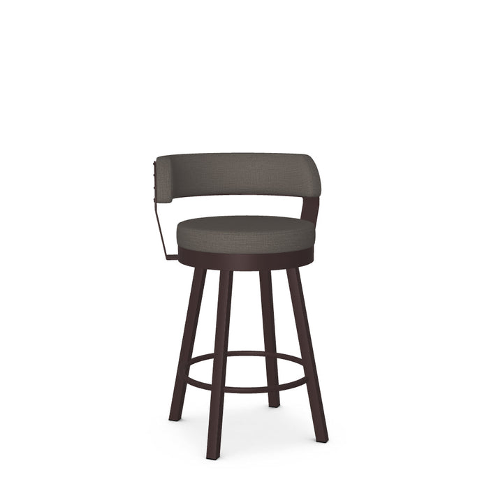 Russell Swivel Counter Stool -Upholstered