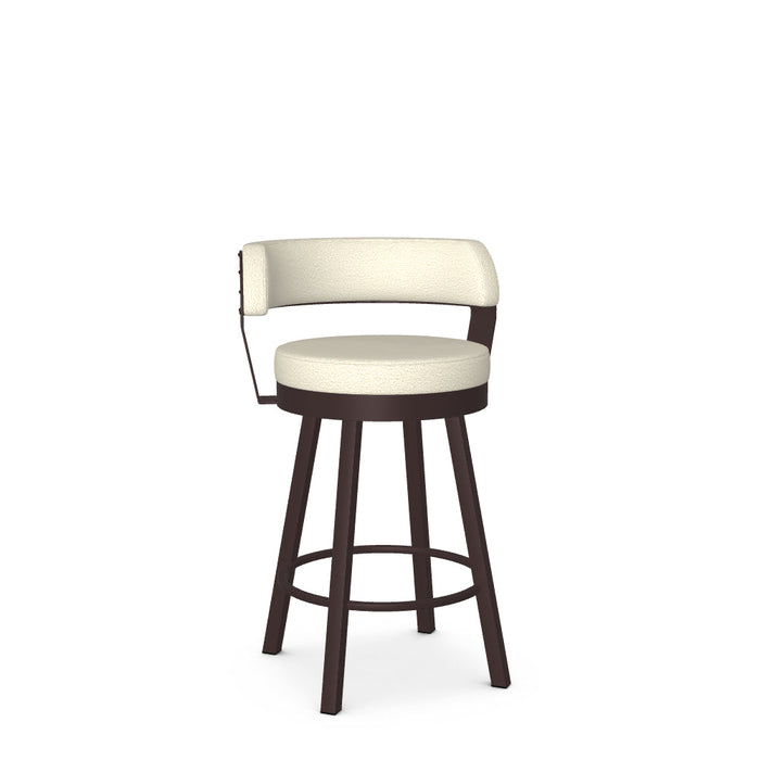Russell Swivel Counter Stool -Upholstered