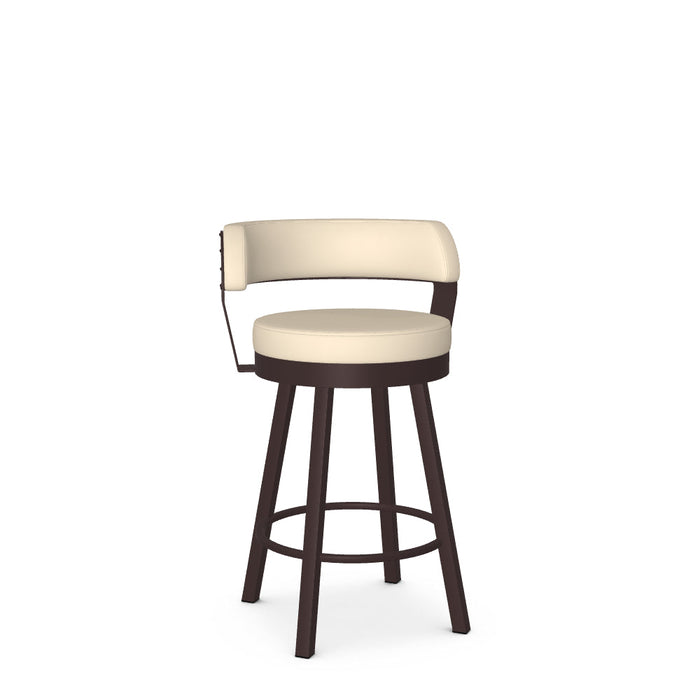Russell Swivel Counter Stool -Upholstered