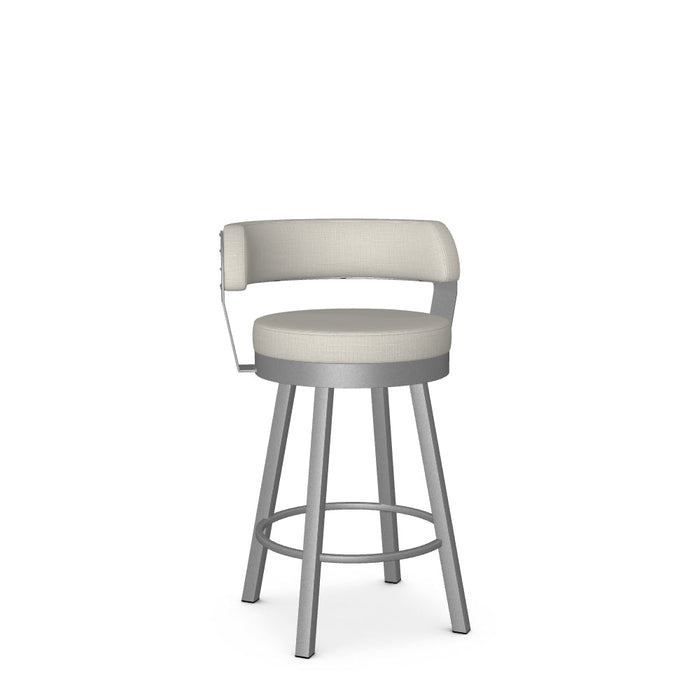 Russell Swivel Counter Stool -Upholstered