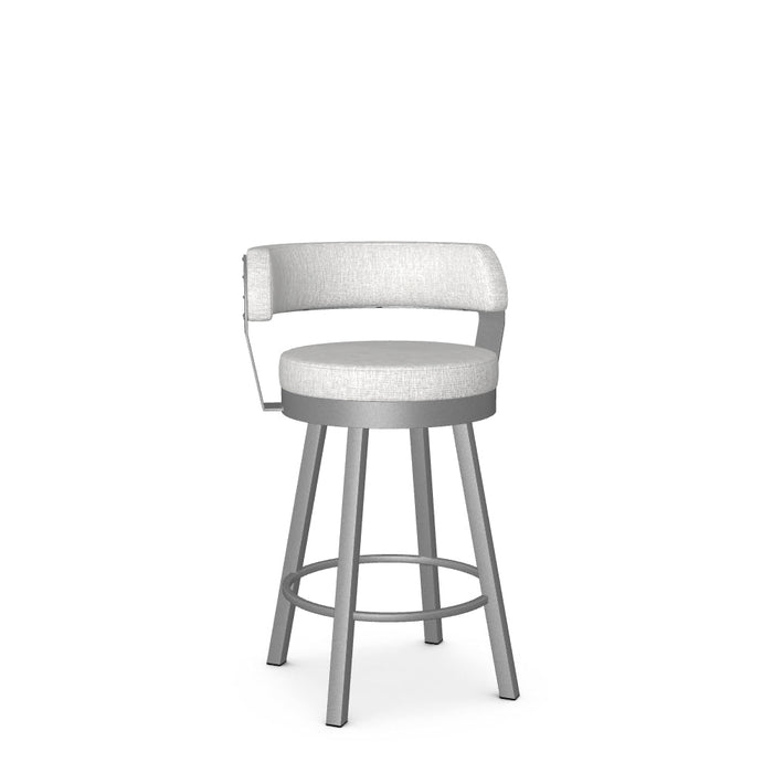 Russell Swivel Counter Stool -Upholstered
