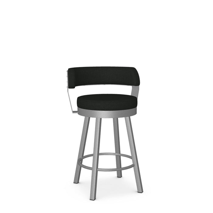 Russell Swivel Counter Stool -Upholstered