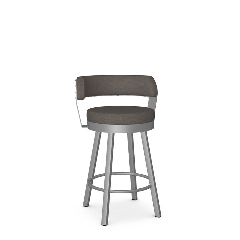 Russell Swivel Counter Stool -Upholstered