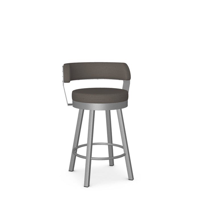 Russell Swivel Counter Stool -Upholstered