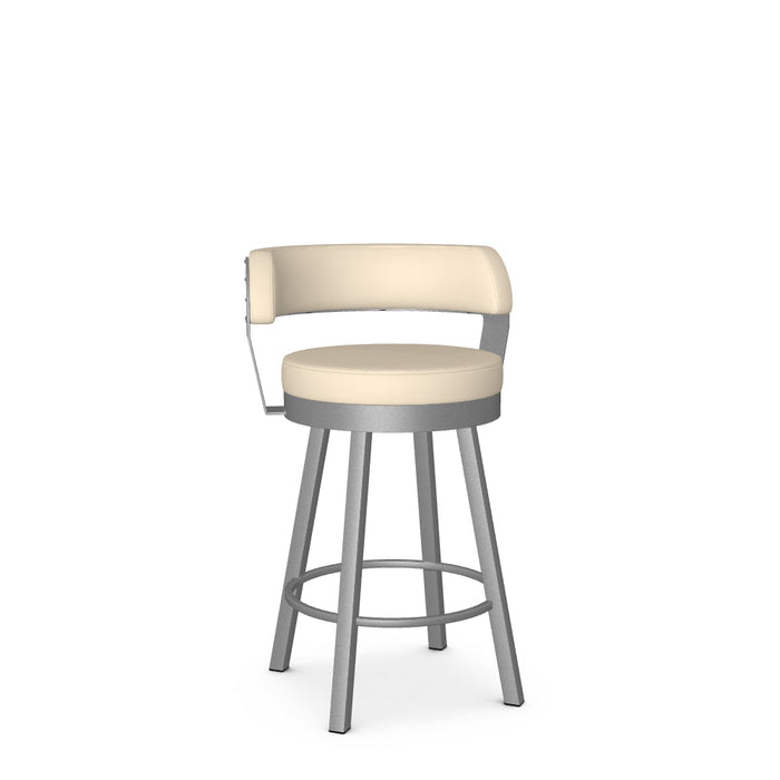 Russell Swivel Counter Stool -Upholstered