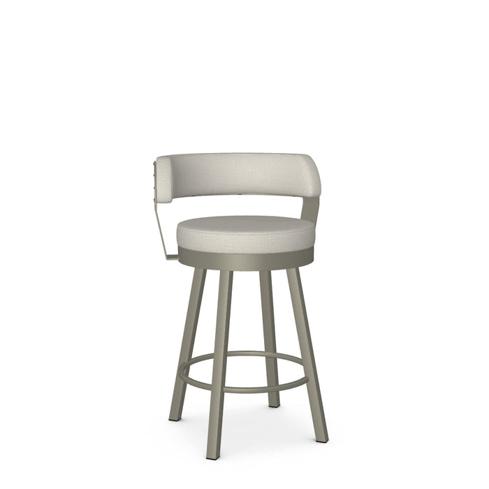 Russell Swivel Counter Stool -Upholstered