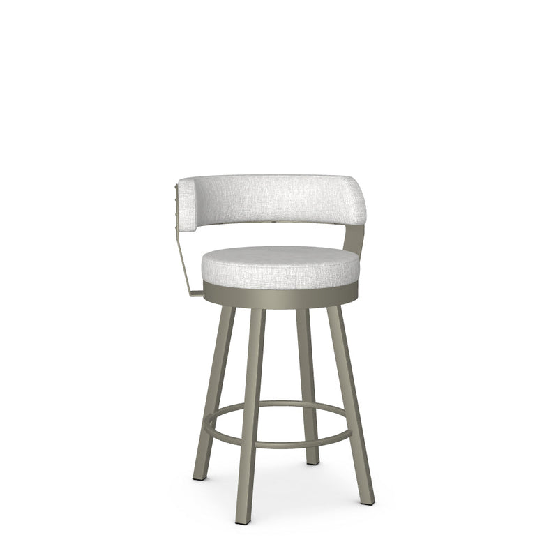 Russell Swivel Counter Stool -Upholstered
