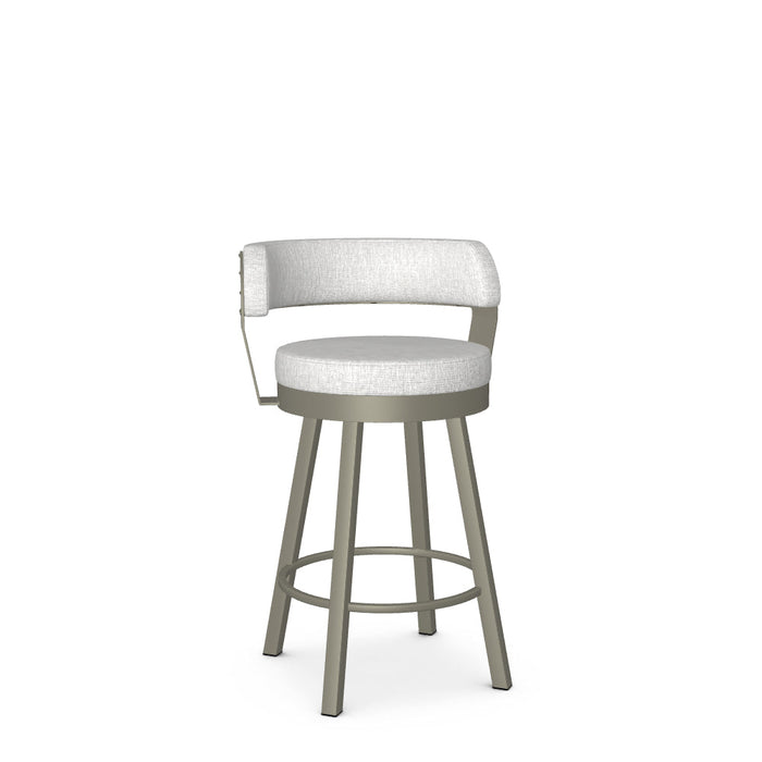 Russell Swivel Counter Stool -Upholstered