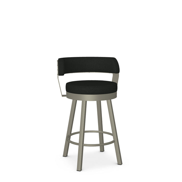Russell Swivel Counter Stool -Upholstered