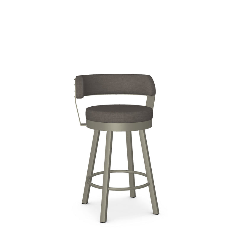 Russell Swivel Counter Stool -Upholstered