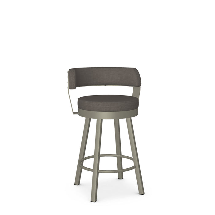 Russell Swivel Counter Stool -Upholstered