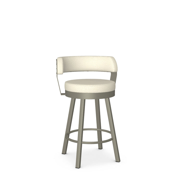 Russell Swivel Counter Stool -Upholstered