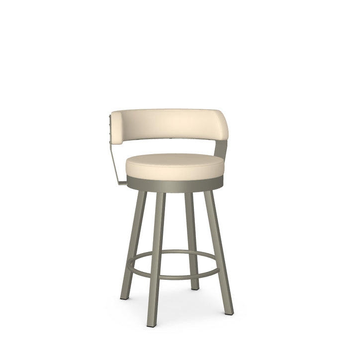 Russell Swivel Counter Stool -Upholstered