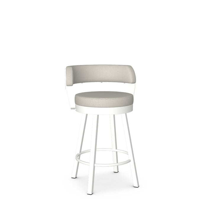 Russell Swivel Counter Stool -Upholstered