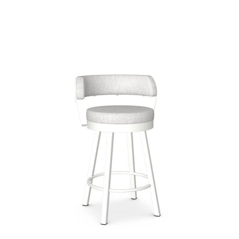 Russell Swivel Counter Stool -Upholstered