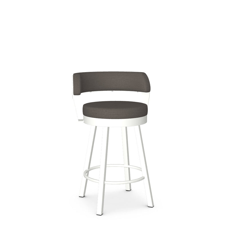 Russell Swivel Counter Stool -Upholstered