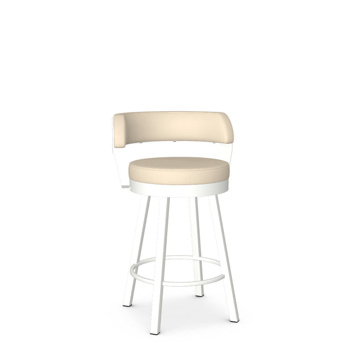 Russell Swivel Counter Stool -Upholstered