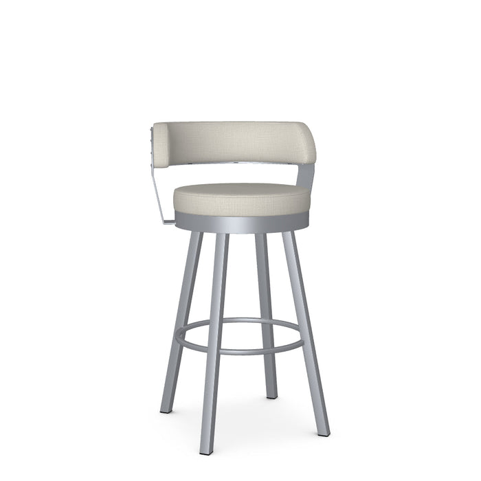 Russell Swivel Bar Stool -Upholstered