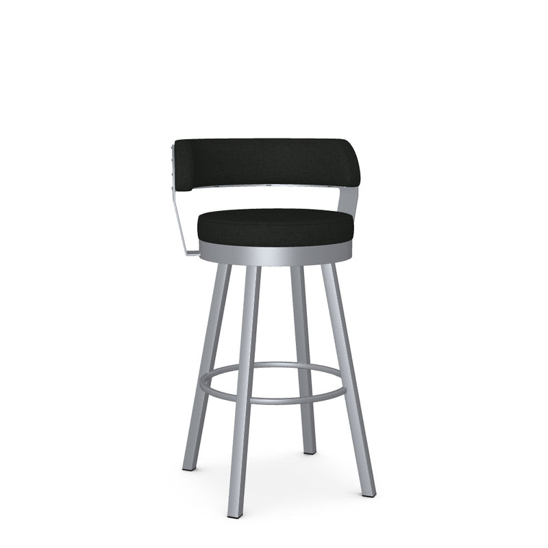 Russell Swivel Bar Stool -Upholstered