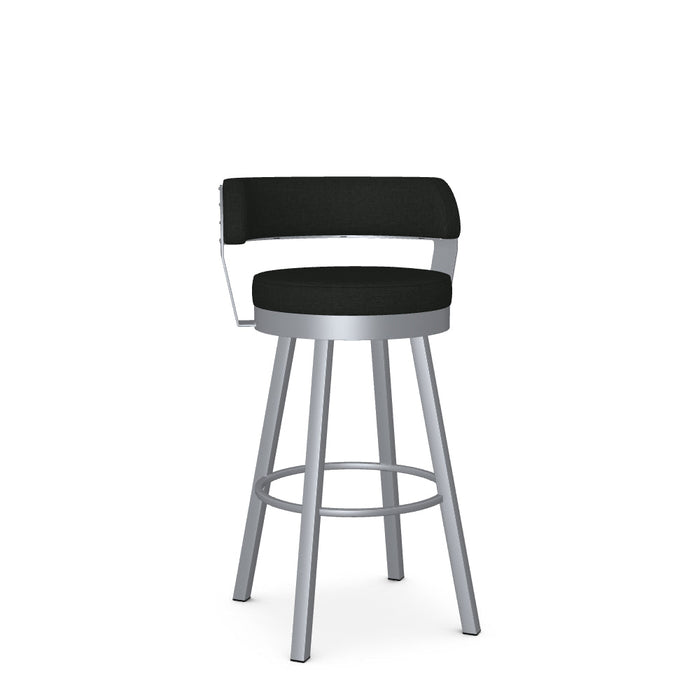 Russell Swivel Bar Stool -Upholstered