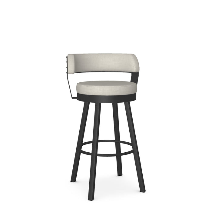 Russell Swivel Bar Stool -Upholstered
